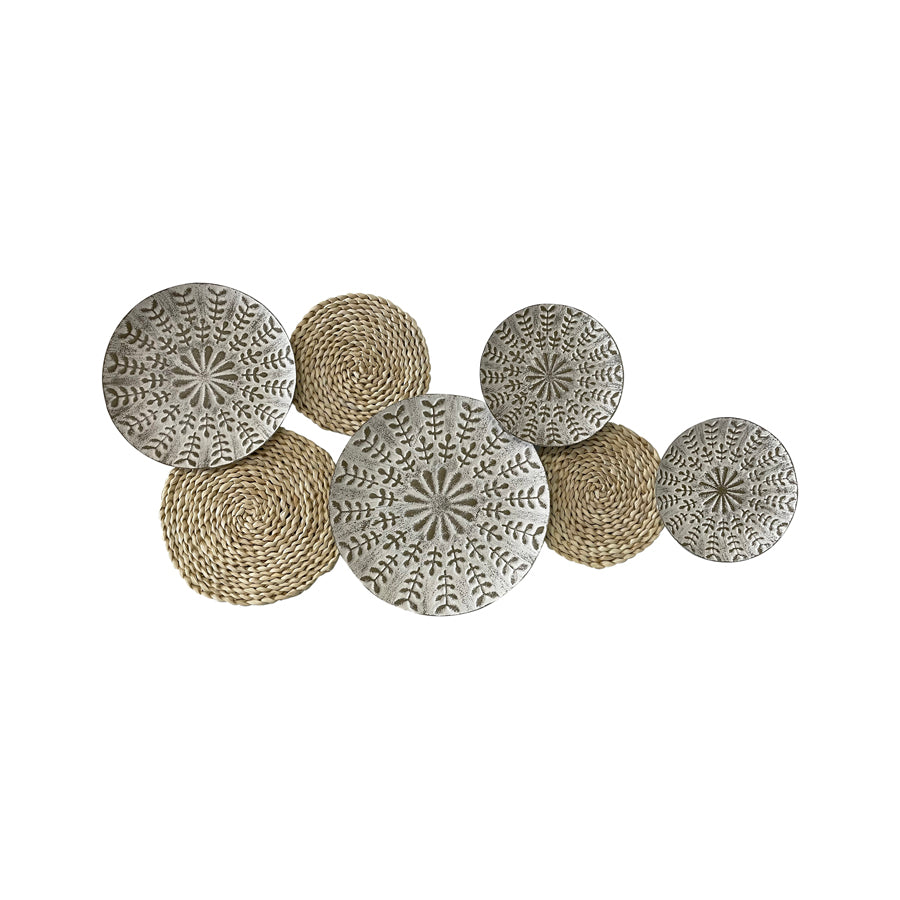 Contemporary Zen 7-Circle  Wall Decor