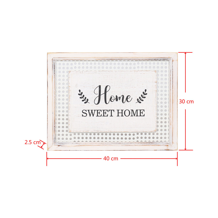 Hamptons Style 'Home Sweet Home' Wall Art