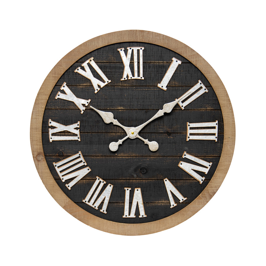 60cm Vintage Industrial Wall Clock