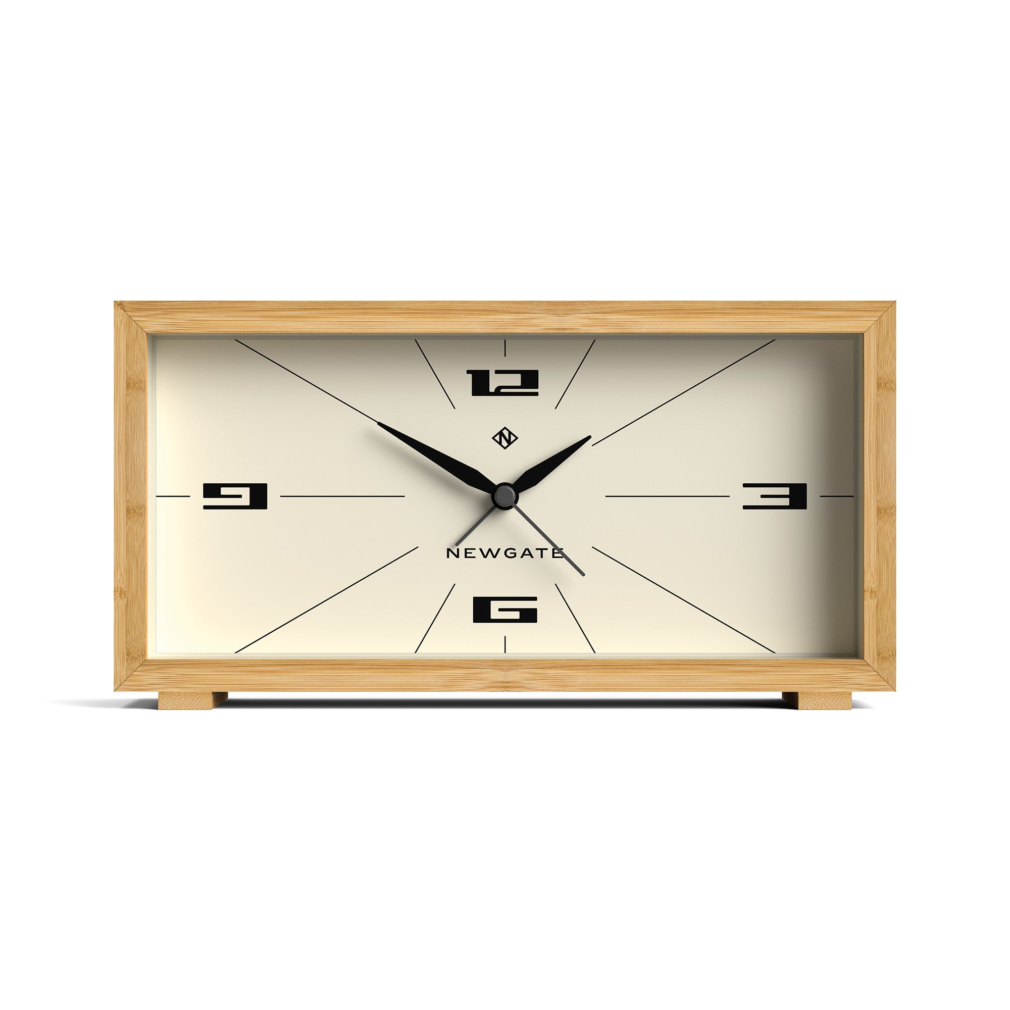 Newgate Lemur Alarm Clock - Bamboo