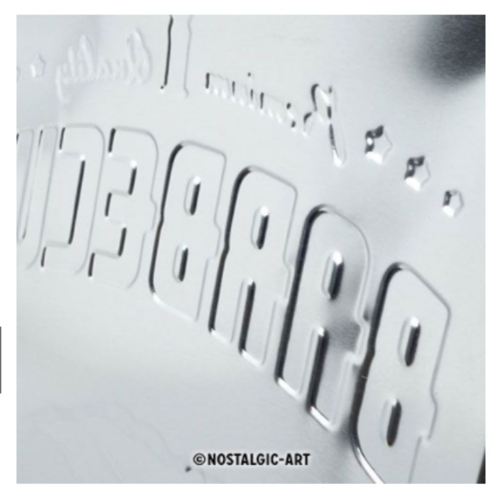 Barbecue Nice to Meat You Metal Sign