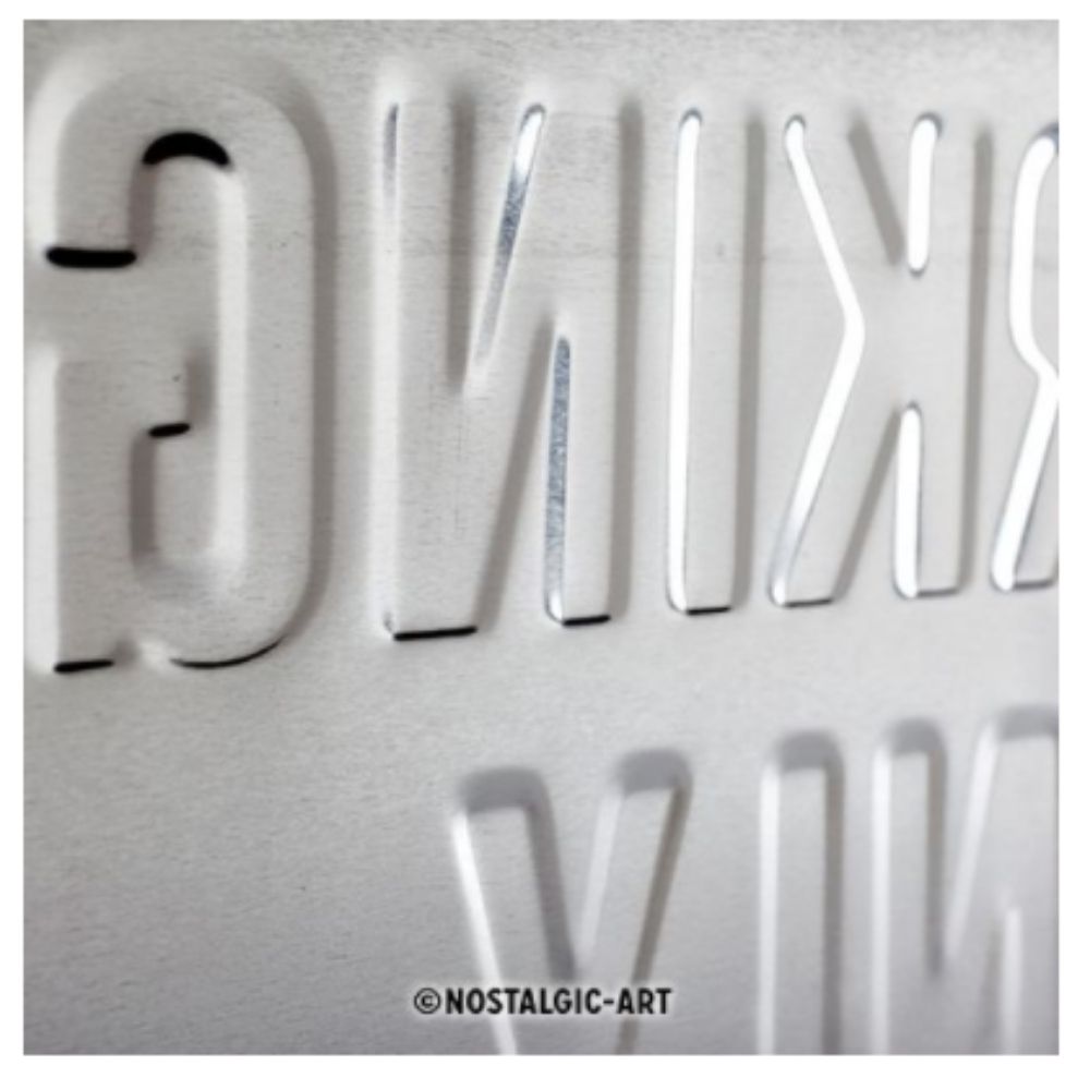 BMW Parking Only Metal Sign