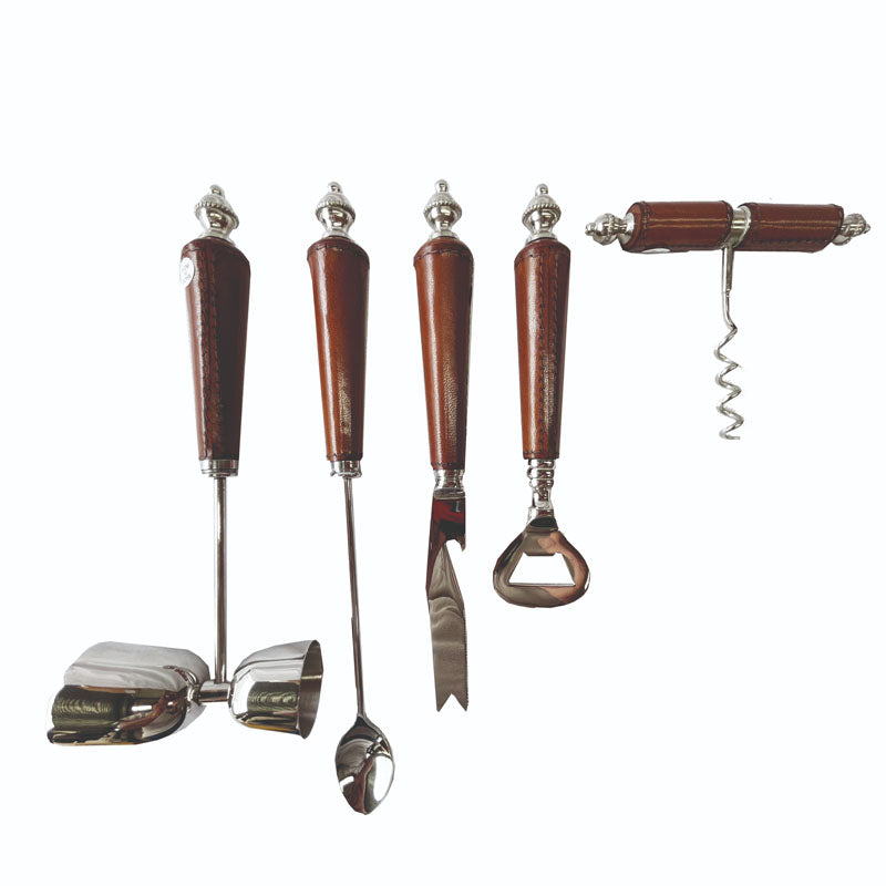 5 Pieces Cocktail Accessories Kit (Available In 2 Colors)