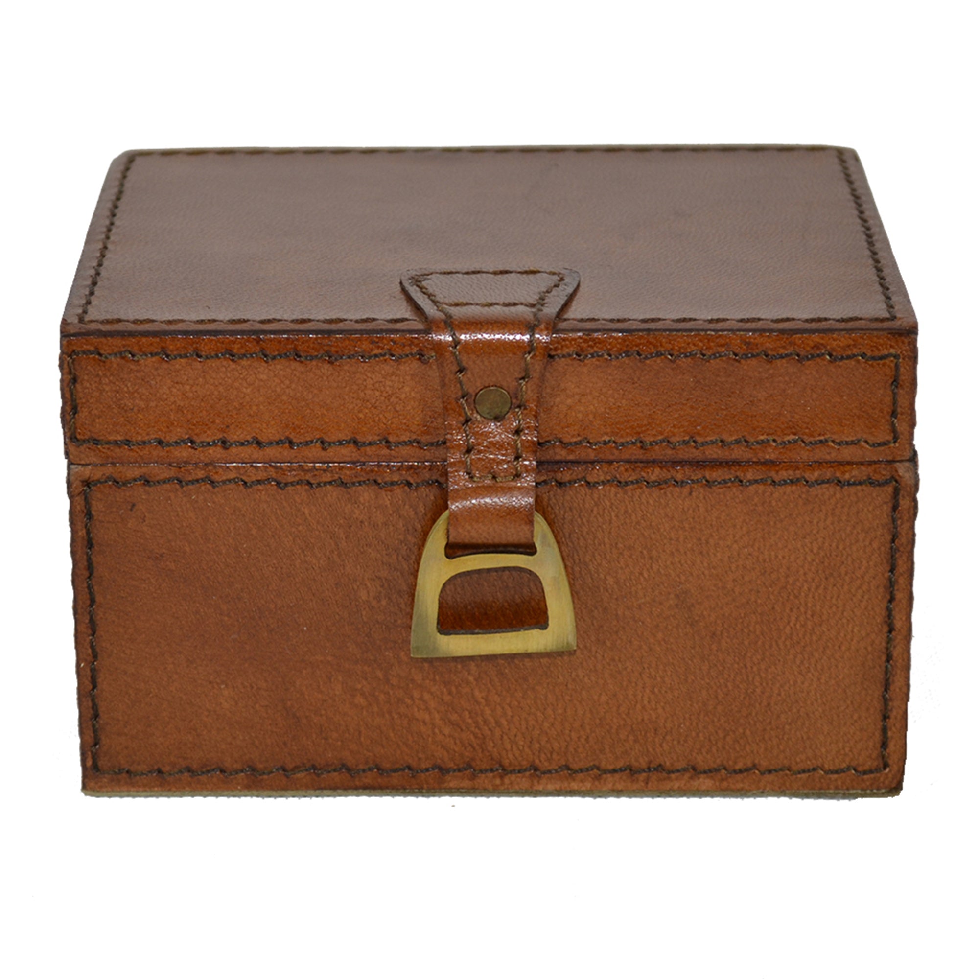 Elegant Rectangle Leather Storage Box (Available in 2 Colors)