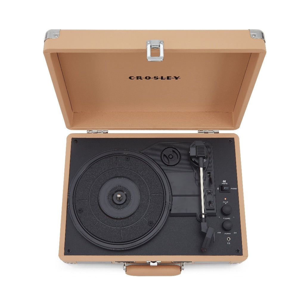 Crosley Cruiser Bluetooth Portable Turntable - Light Tan