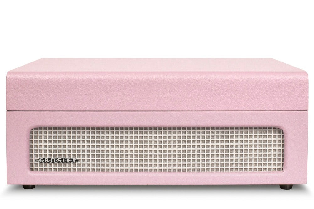 Crosley Voyager Bluetooth Portable Turntable - Amethyst + Record Storage Crate BUNDLE