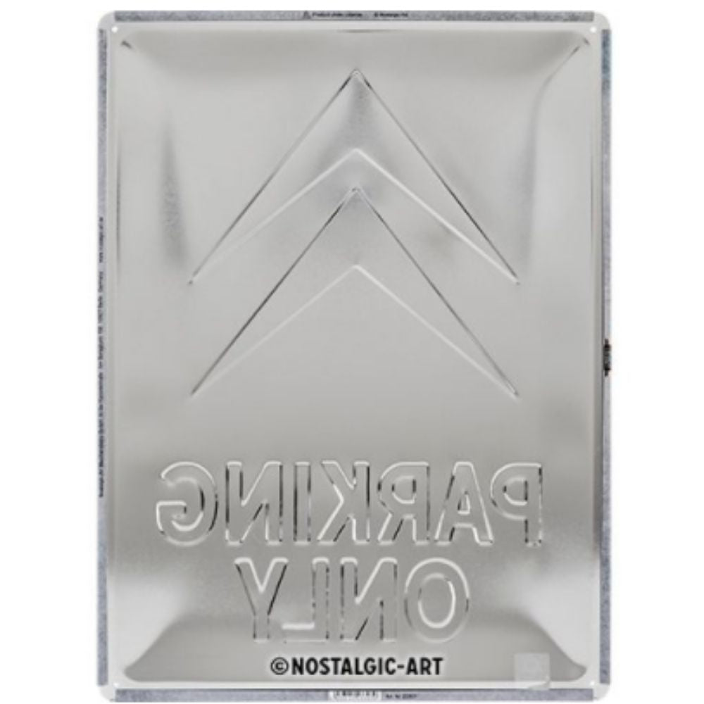 Citroën Parking Only Metal Sign