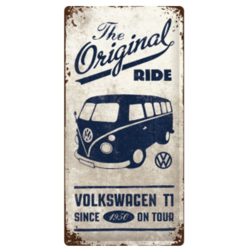 The Original Ride VW Bulli Metal Sign (Available in 3 Sizes)