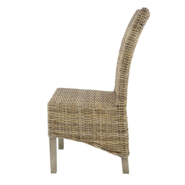 Algeria Rattan Armless Chair