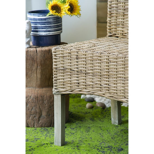 Algeria Rattan Armless Chair