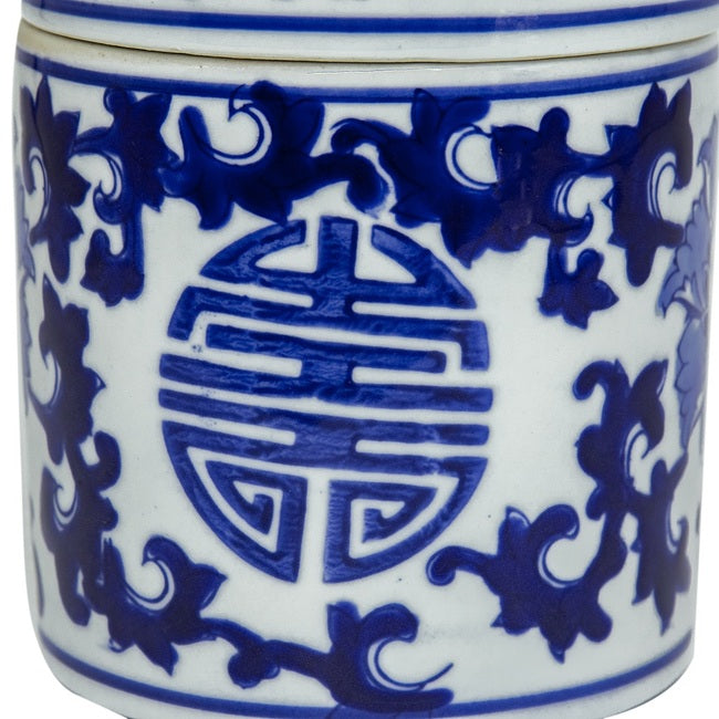 Asnee Porcelain Jar With Lid