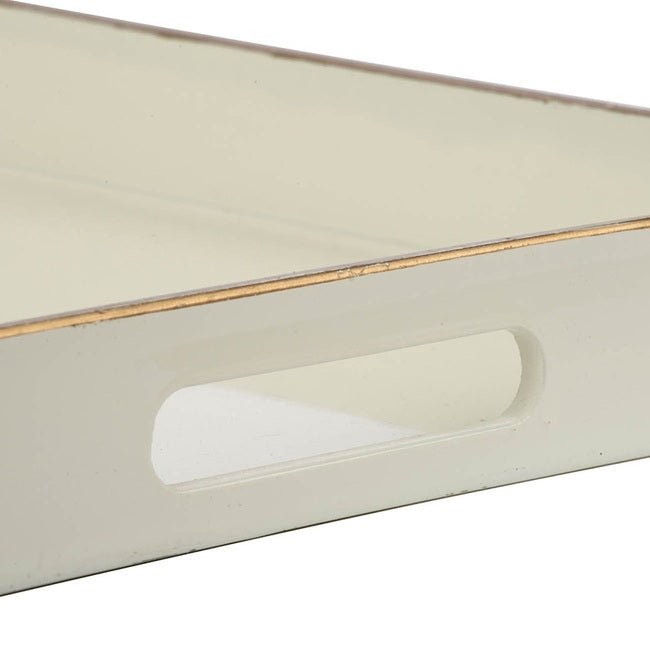 Mimosa White Rectangle Tray
