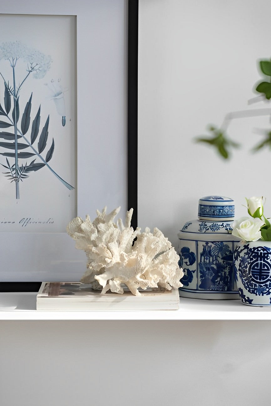 Realistic Look Artificial Coral White