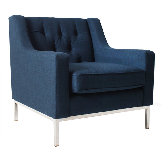 Montgomery Armchair French Navy