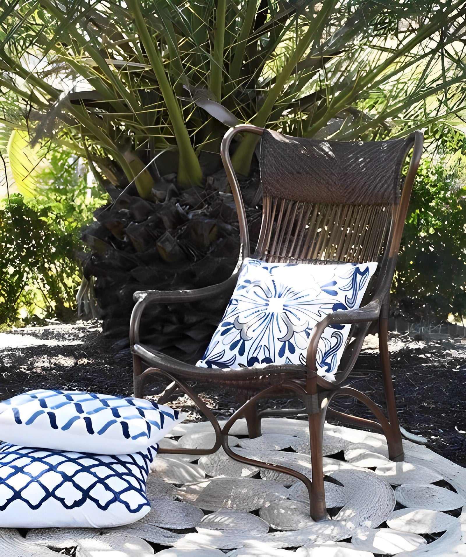Bahamas Rattan Arm Chair (Choose from 2 Colours)