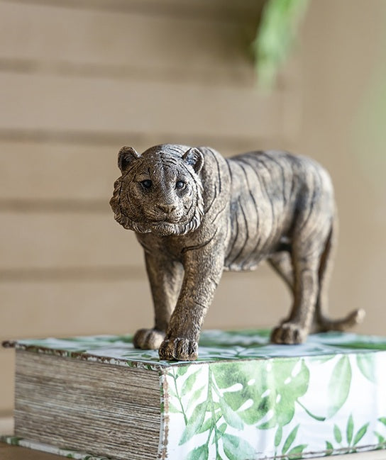 Tiger Polyresin Statue