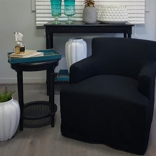 Nantucket Armchair Black with cover