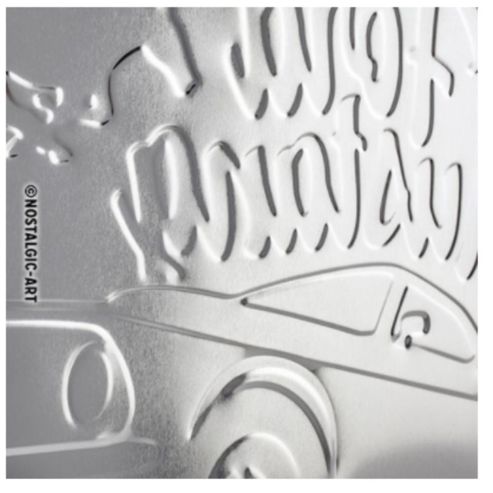 Ford Mustang Meet The Boss Metal Sign