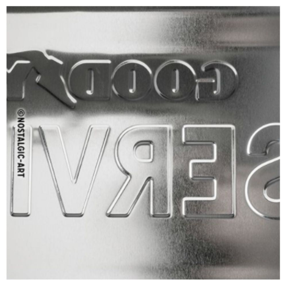 Goodyear Service Long Metal Sign