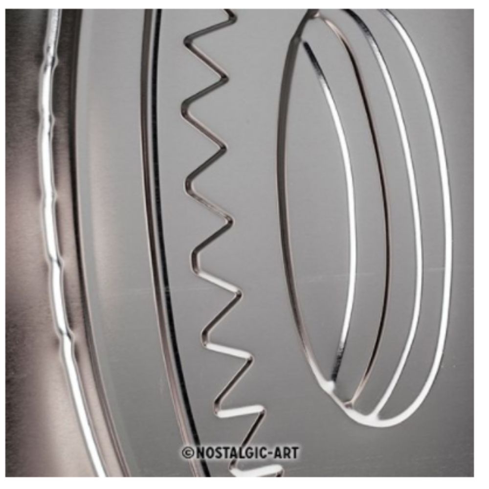 Goodyear Wheel Rainbow Metal Sign