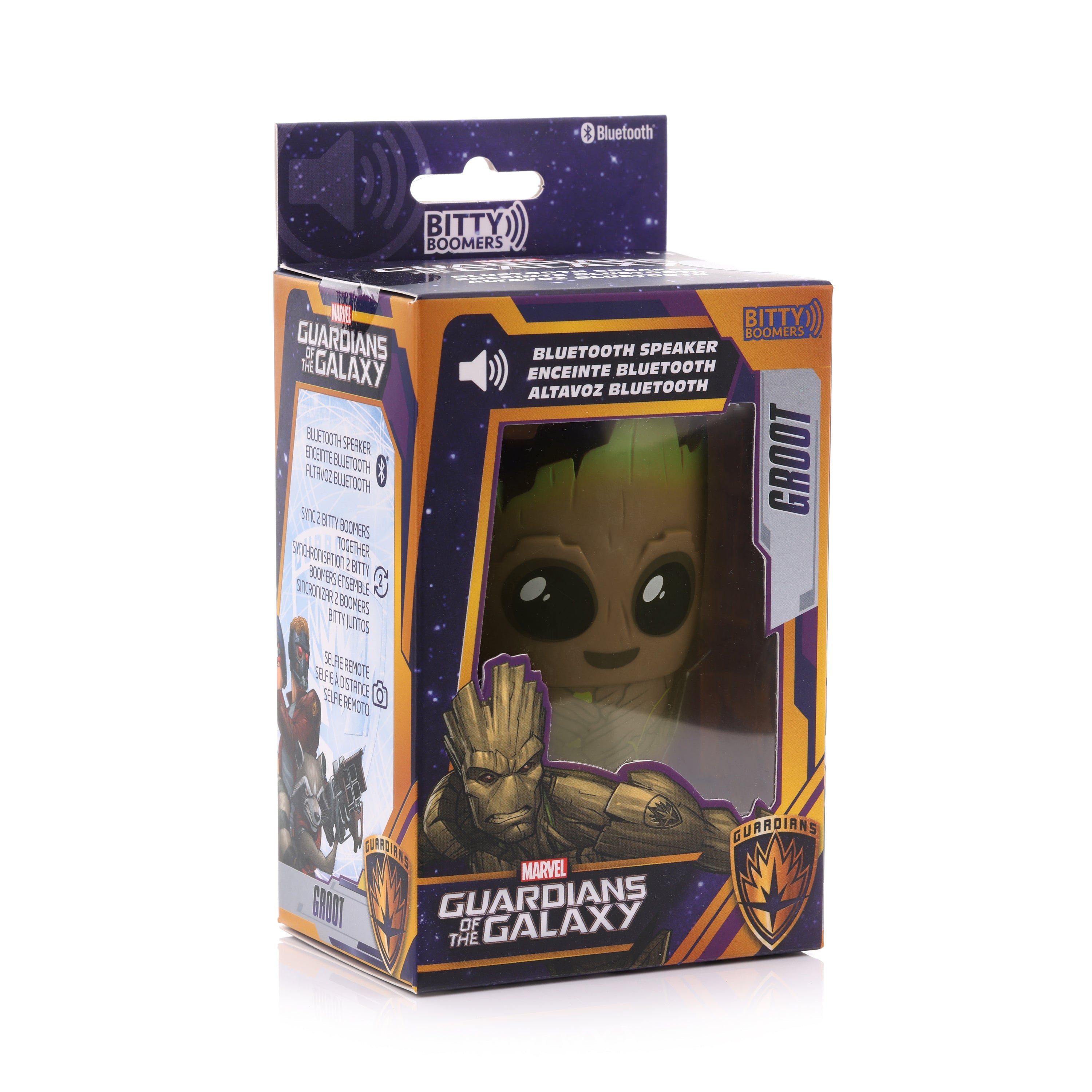 Marvel Bitty Boomers Groot Ultra-Portable Bluetooth Speaker