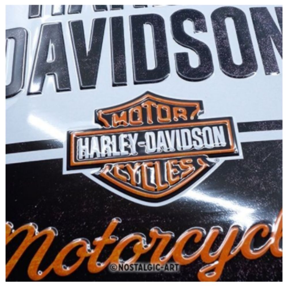Harley Davidson Motorcycles Metal Sign