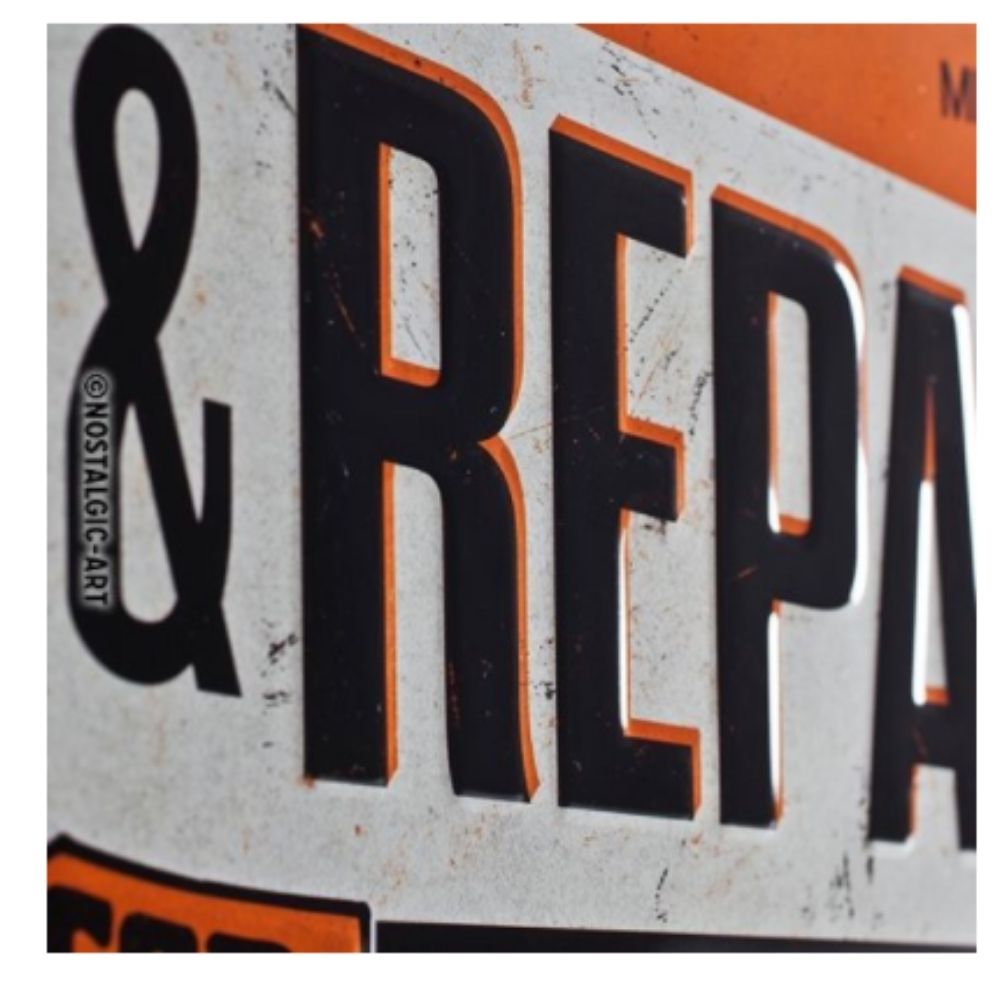 Harley Davidson Service & Repair Metal Sign