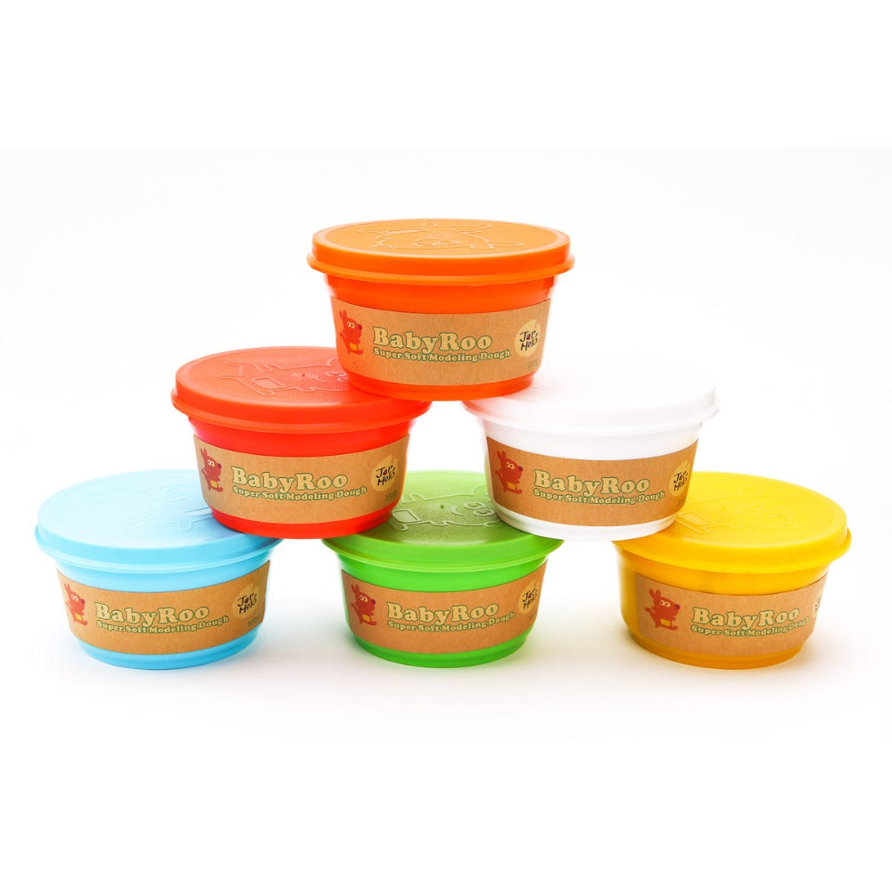 Kids Modelling Dough Set - 6 Colours