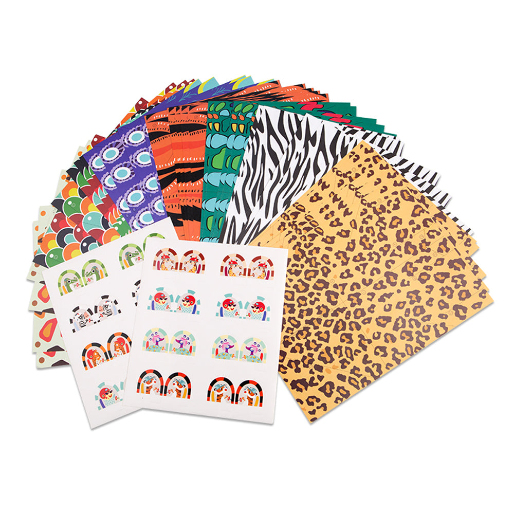 Origami Paper Craft Kit - Animal Pilots & Paper Planes