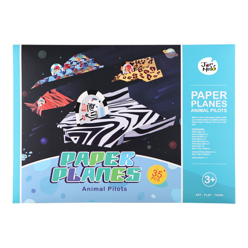 Origami Paper Craft Kit - Animal Pilots & Paper Planes