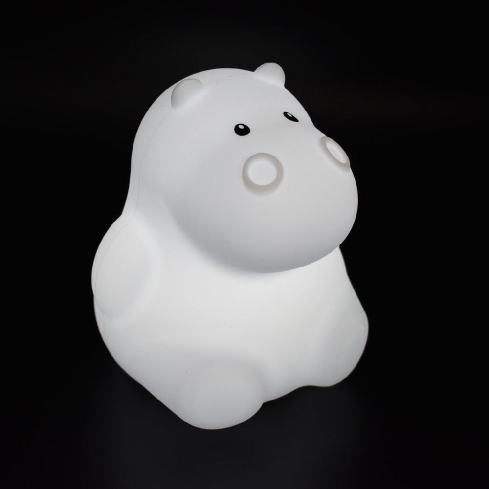 Kids Rechargeable Night Light With Remote Horace The Hippo