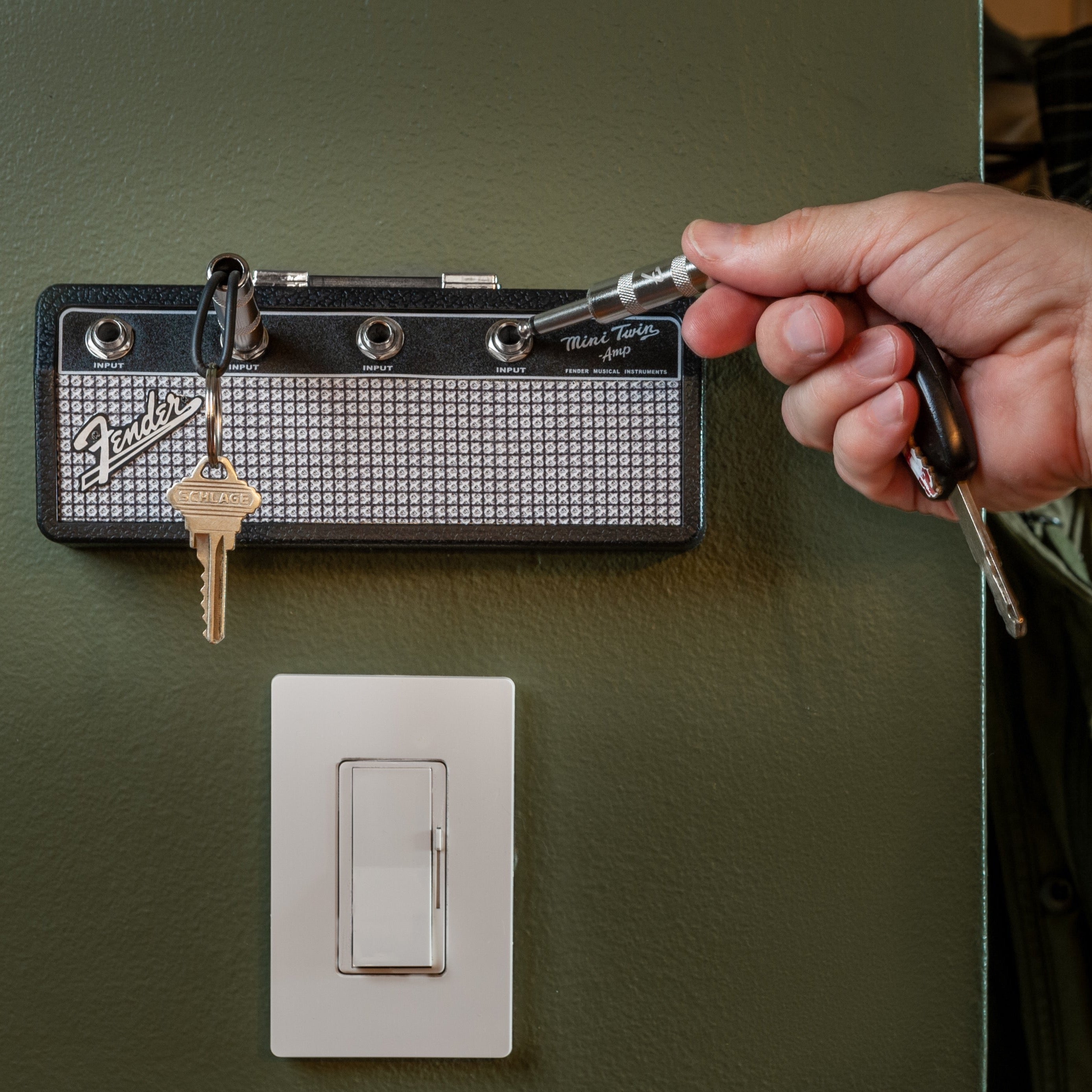 Pluginz Licensed Fender Mini Twin Amp Jack Keychains Set of 4