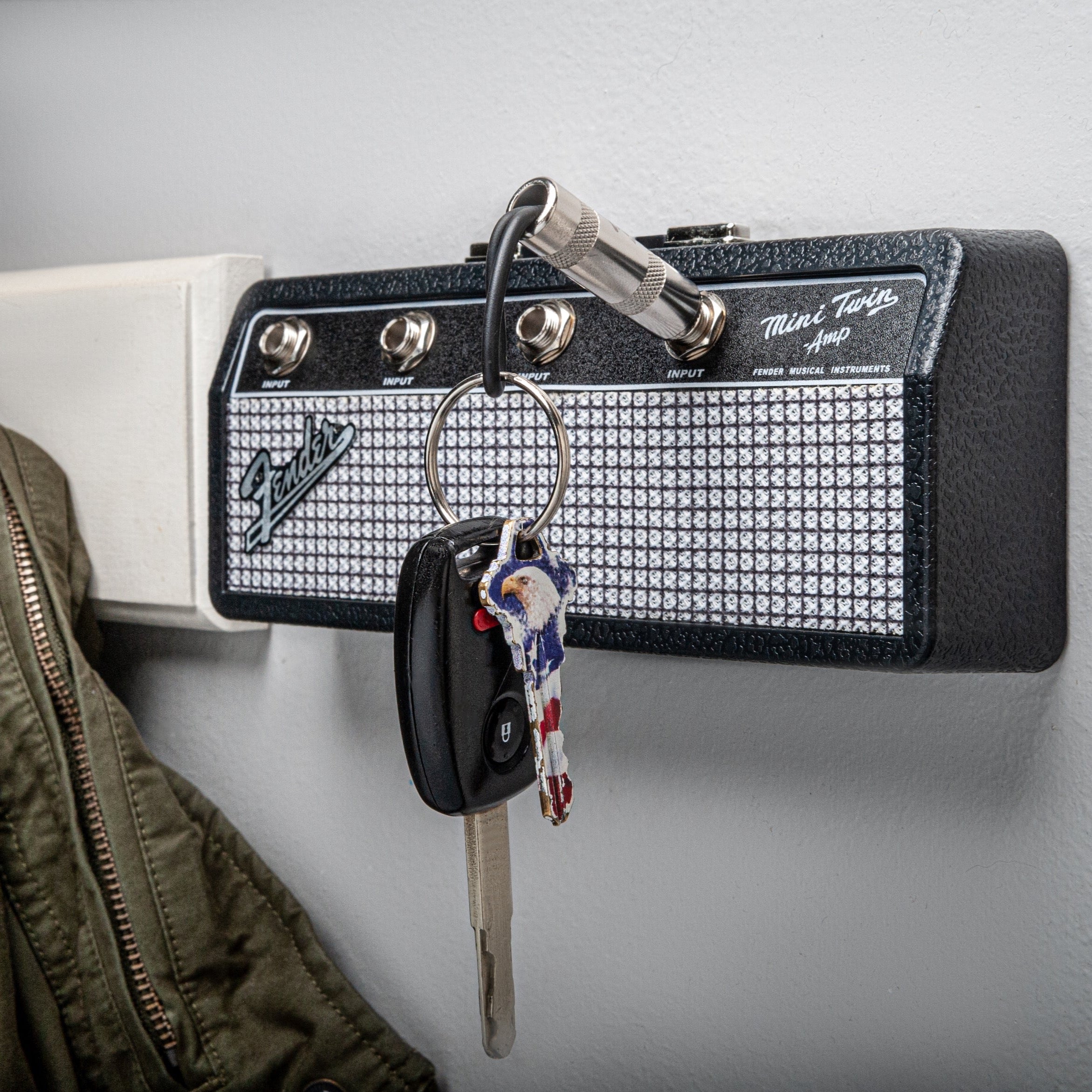 Pluginz Licensed Fender Mini Twin Amp Jack Keychains Set of 4