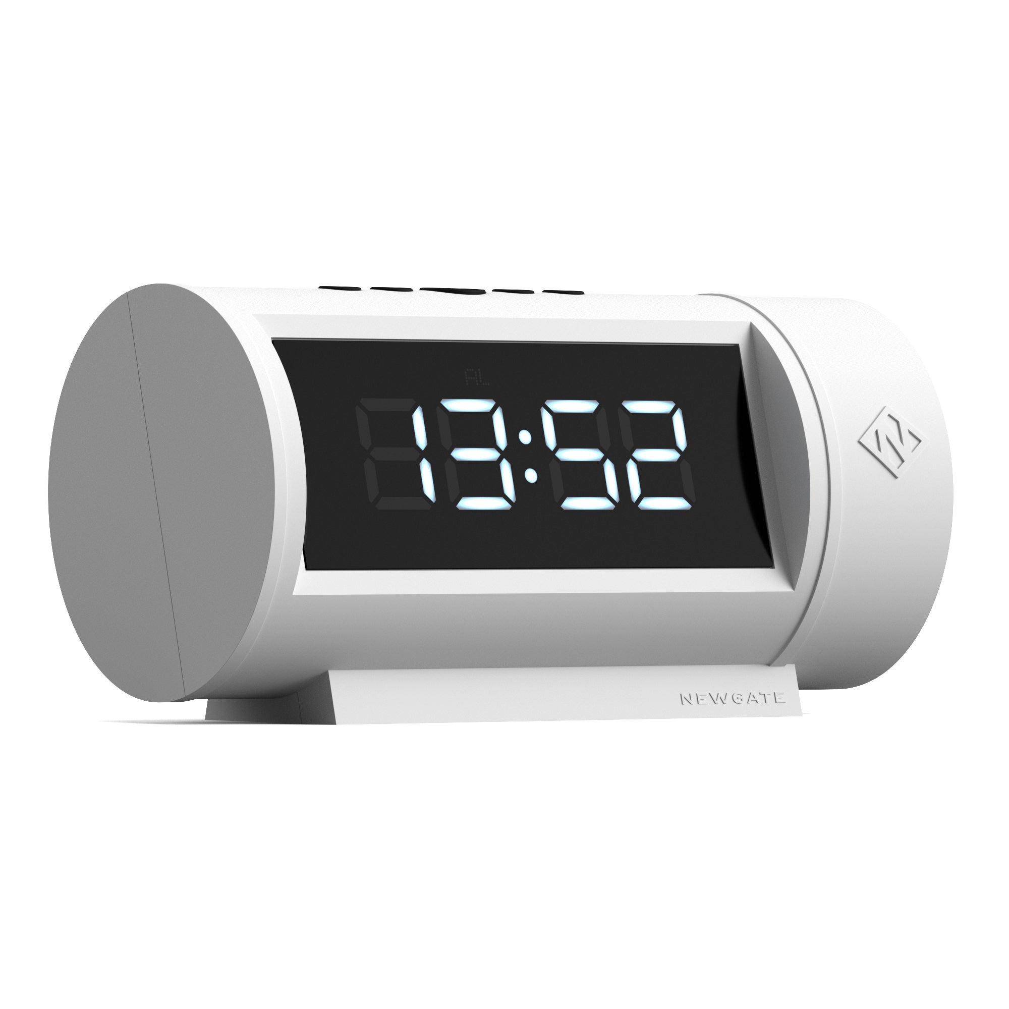 Newgate Pil LED Alarm Clock White