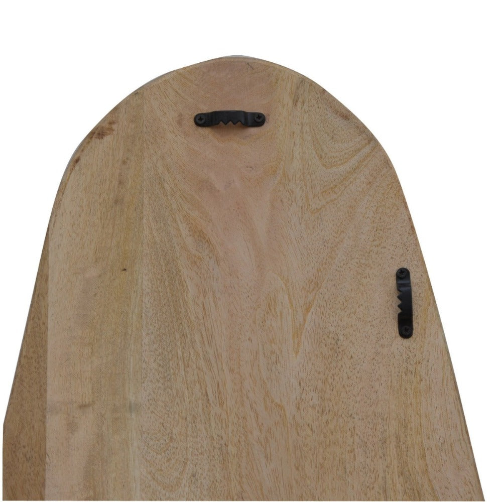 World Map Hardwood Surfboard Wall Art