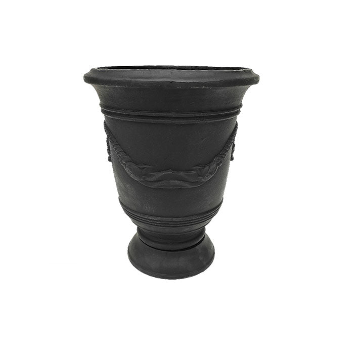 Stalwart Cast Iron Outdoor Planter Pot (Available in 2 Sizes)
