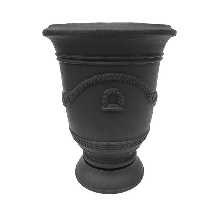 Stalwart Cast Iron Outdoor Planter Pot (Available in 2 Sizes)