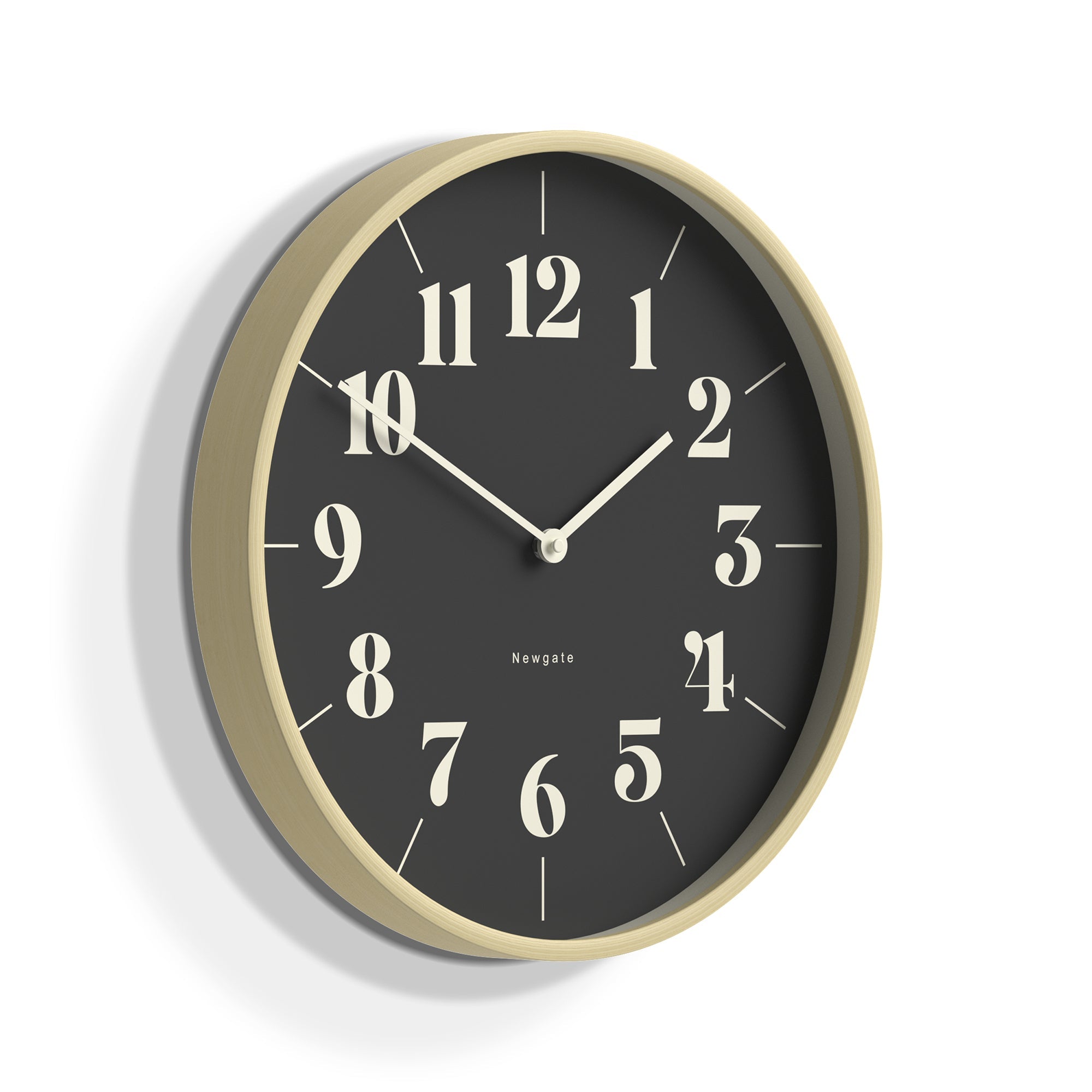 Newgate Mr Clarke Black Face Wall Clock
