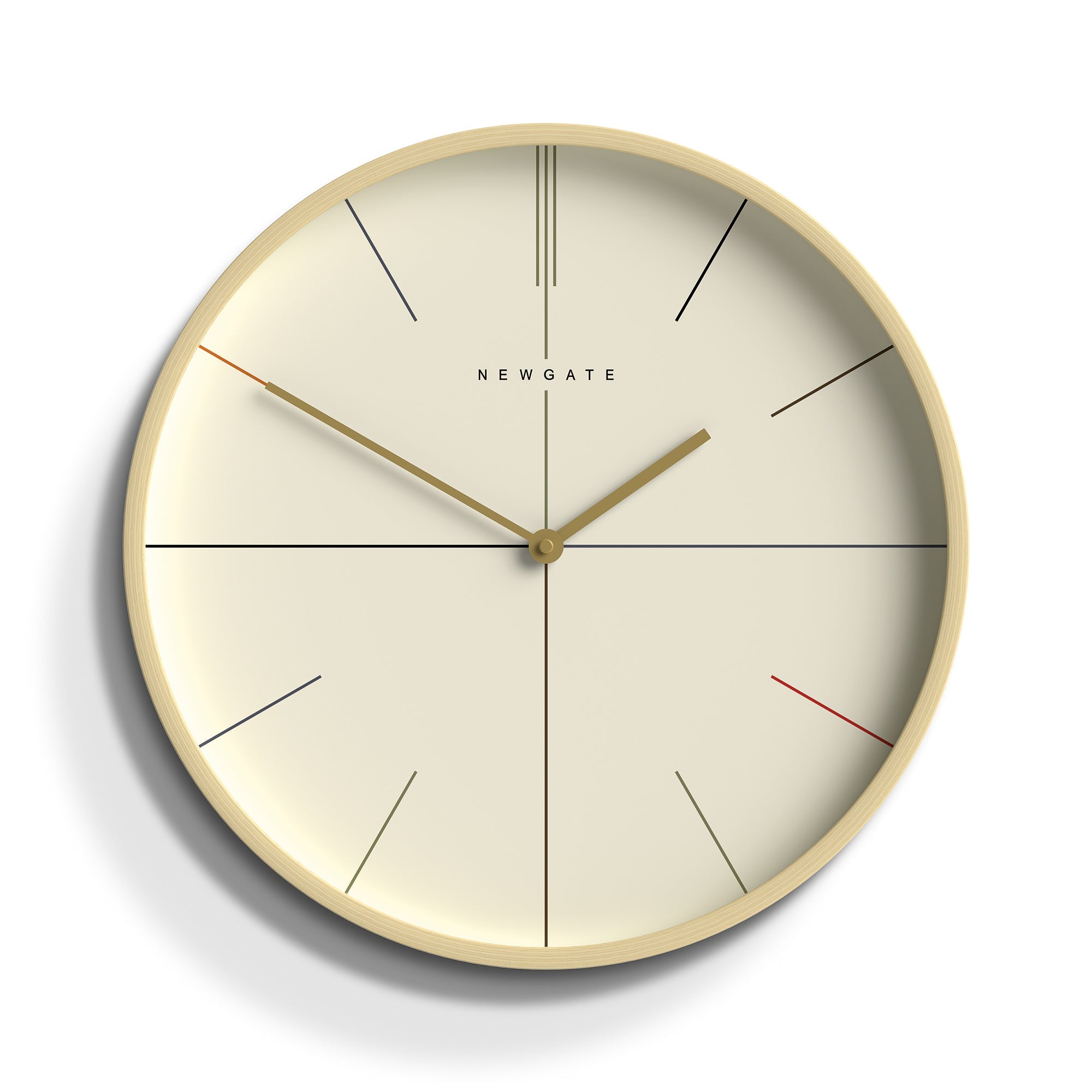 Newgate Mr Clarke Wall Clock Pale Cream Dial