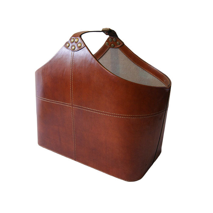 Elegant Leather Basket (Available in 4 Colours)