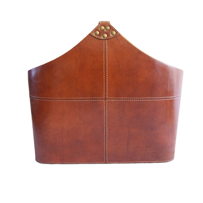 Elegant Leather Basket (Available in 4 Colours)