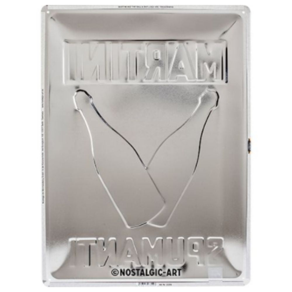 Martini Spumanti Metal Sign