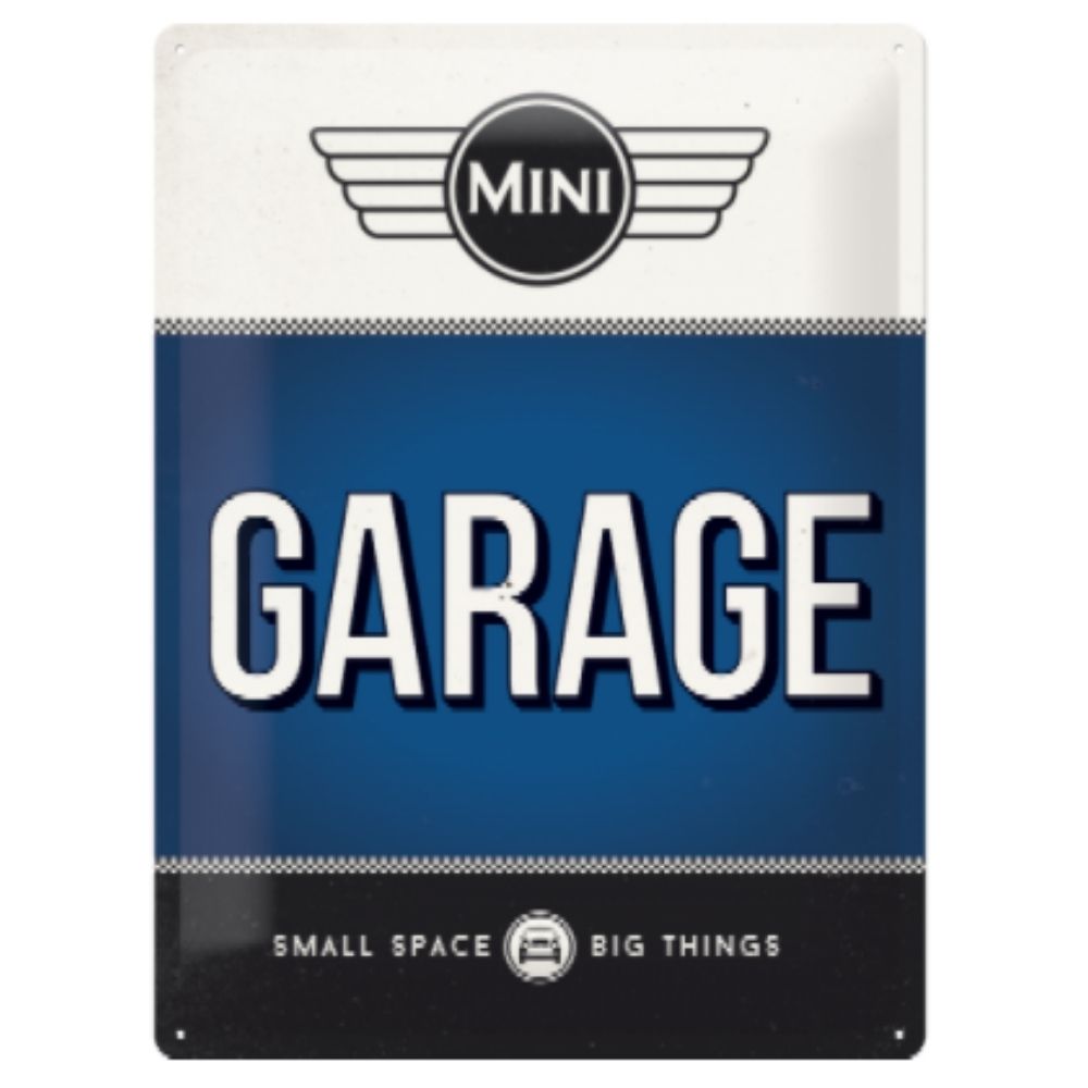Mini Garage Metal Sign