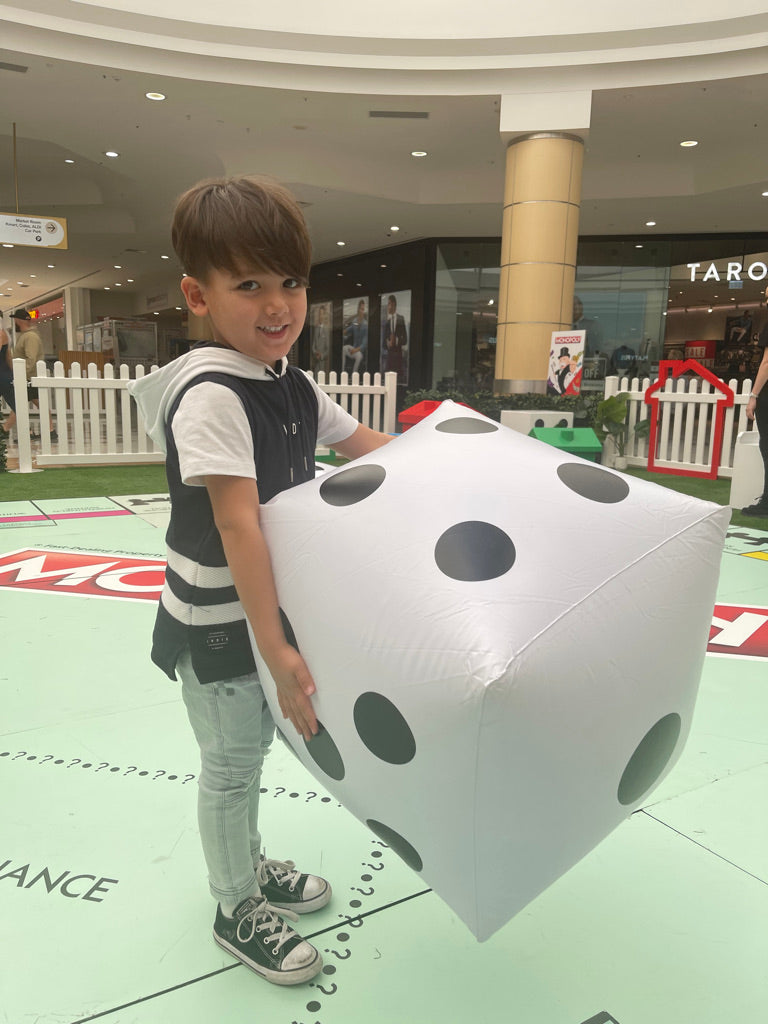 Inflatable Giant Die With Plastic Pump 52cm