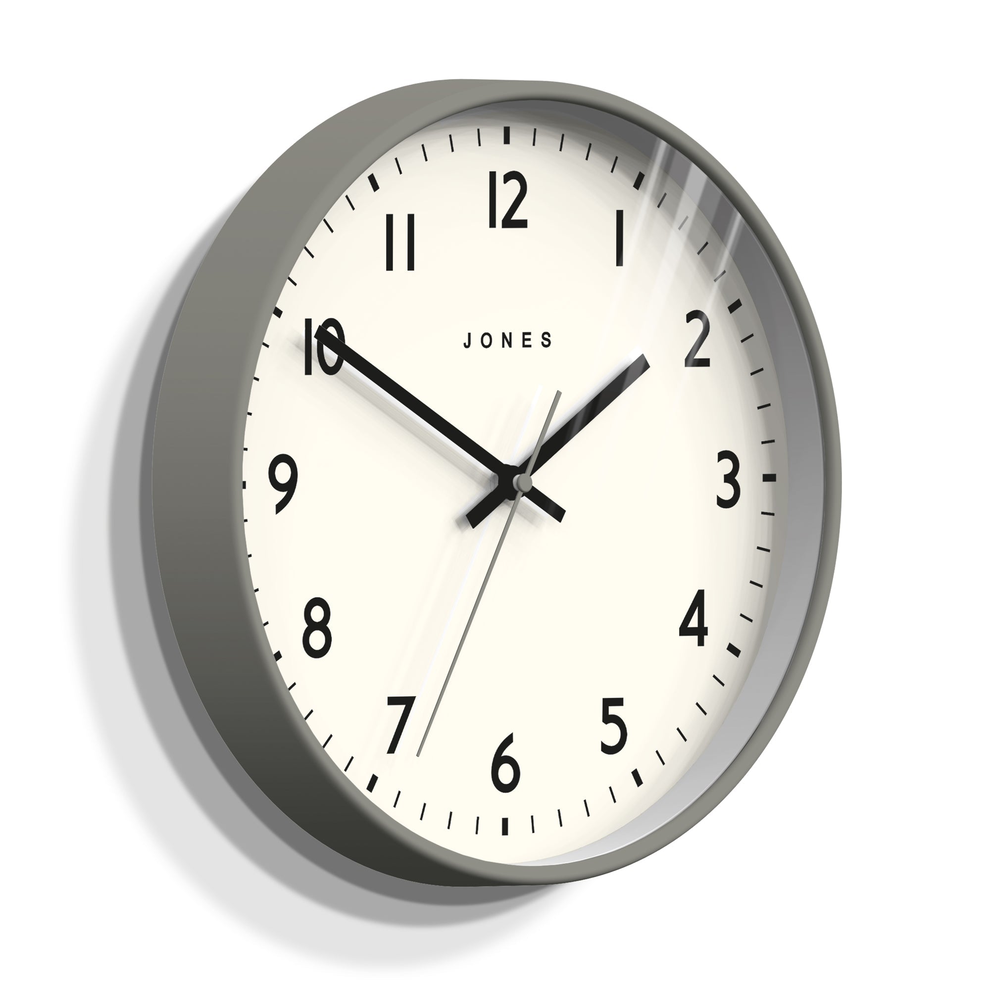 Newgate Jones Jam Wall Clock Matte Elephant Grey