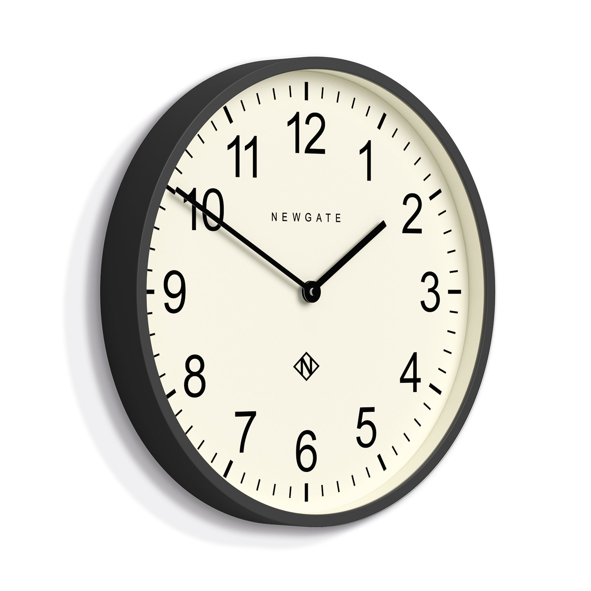 Newgate Number Three Professor Wall Clock - Grey