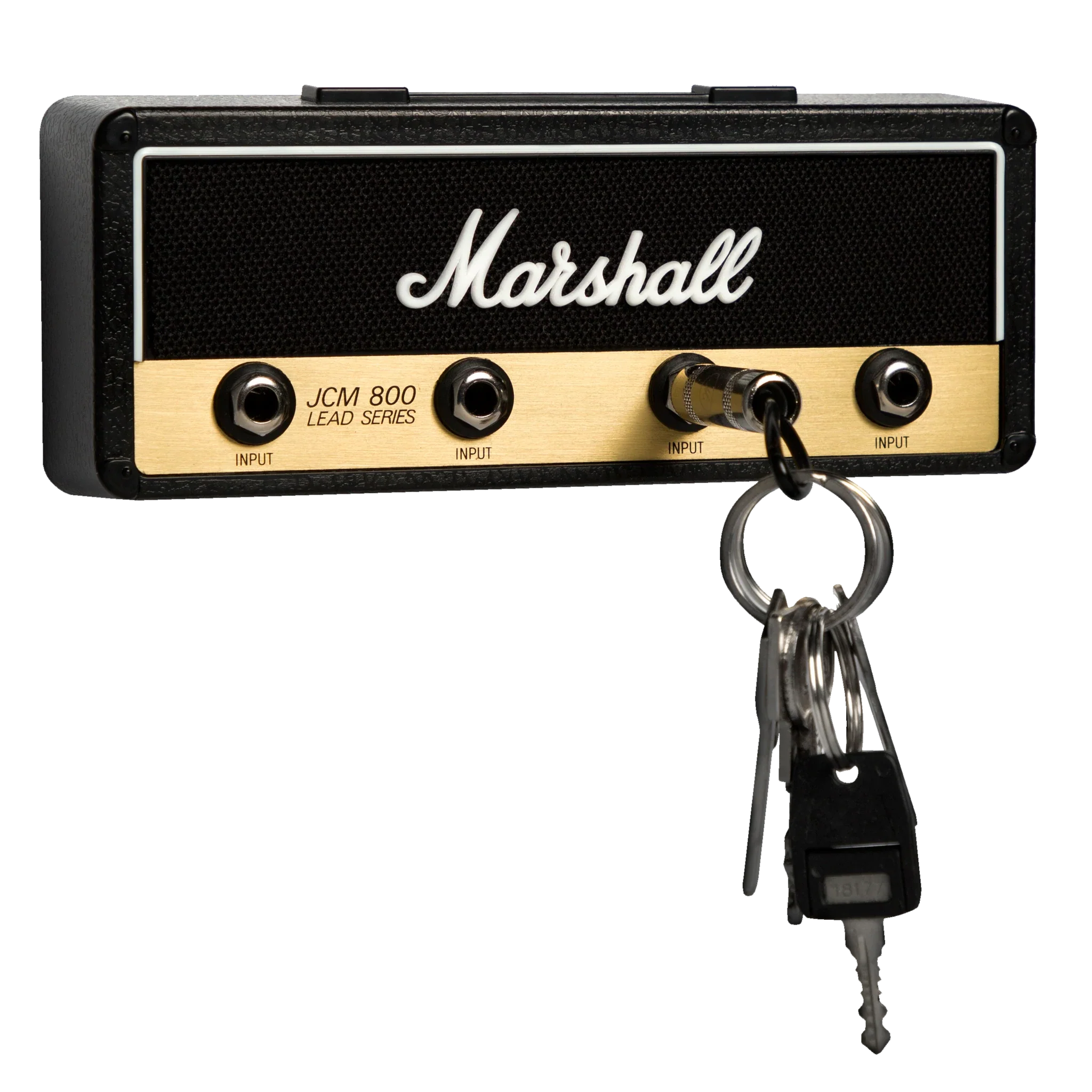 Pluginz Licensed Marshall JCM800 Jack Rack 2.0 Keychains Set of 4
