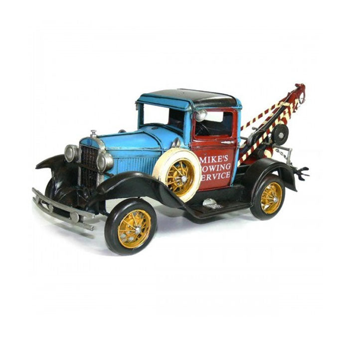 1929 Ford Pickup Tow Truck 41cm Decor
