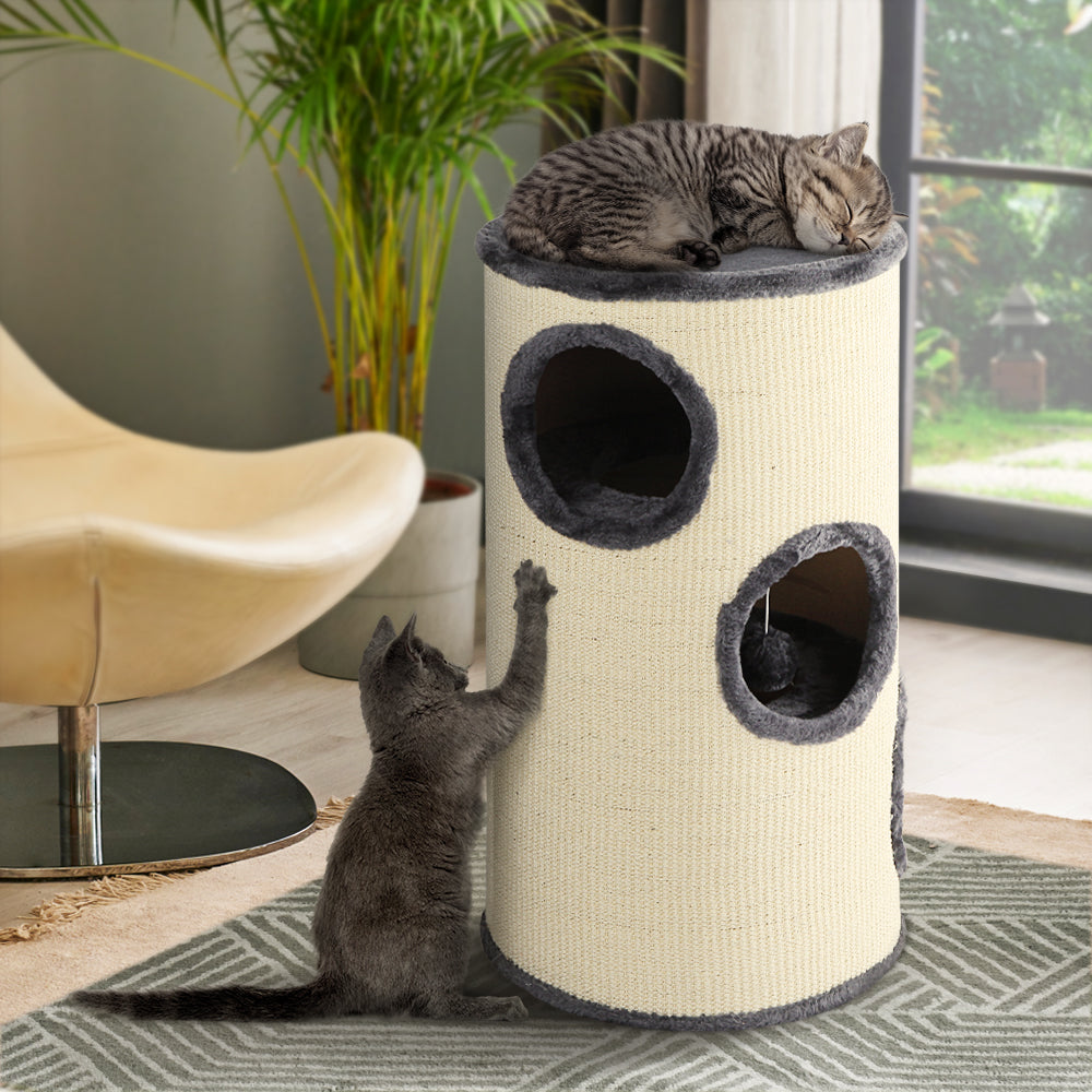Cat Tree Trees Scratching Post Scratcher Tower 70cm