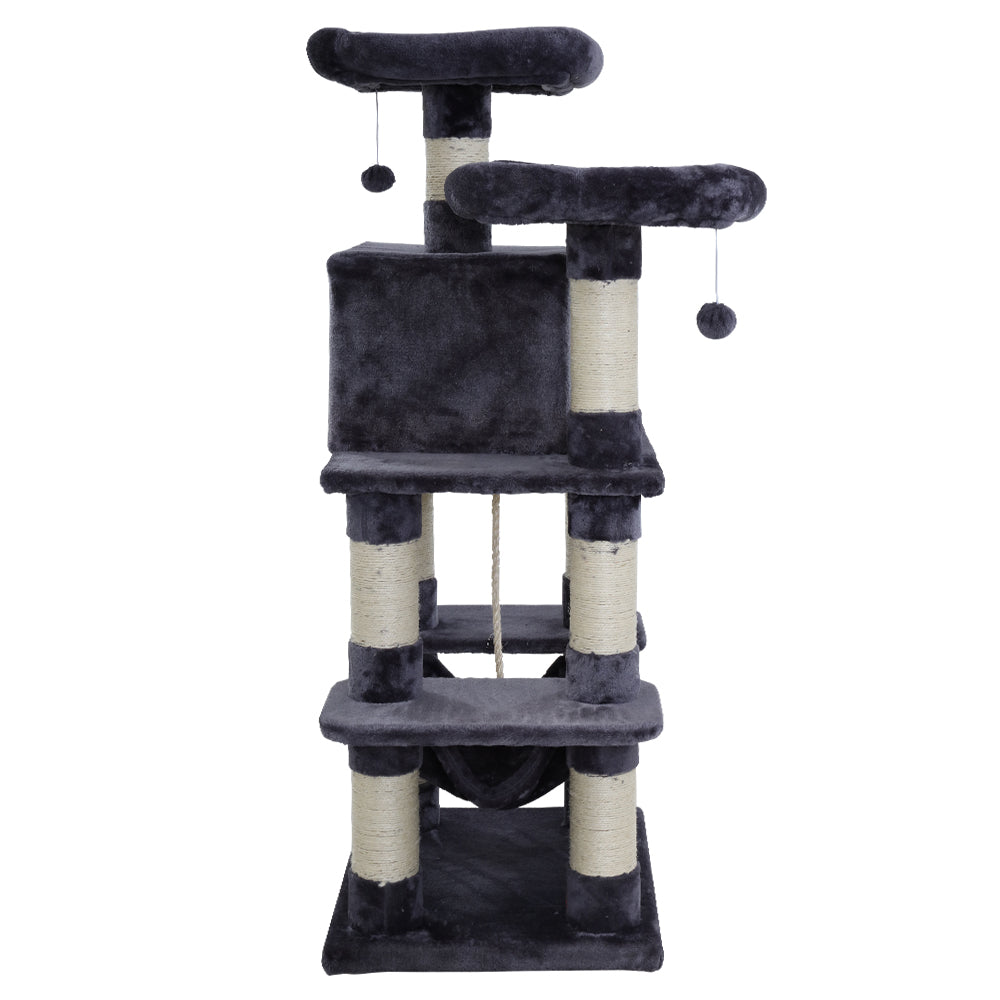Cat Tree Trees Scratching Post Scratcher Tower 145cms